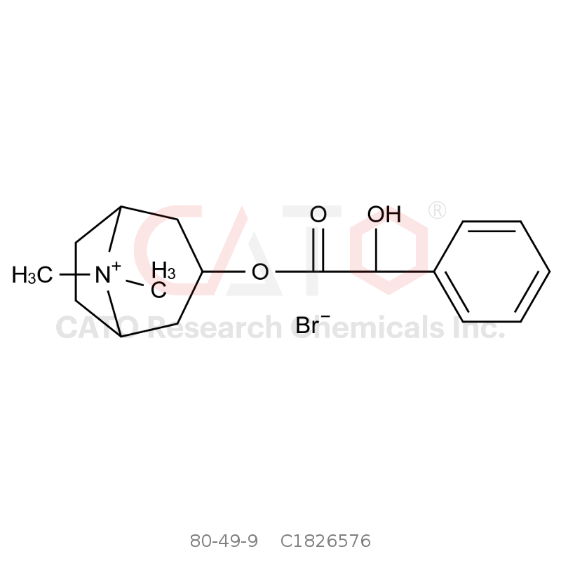 CAS No.:80-49-9,溴甲后马托品