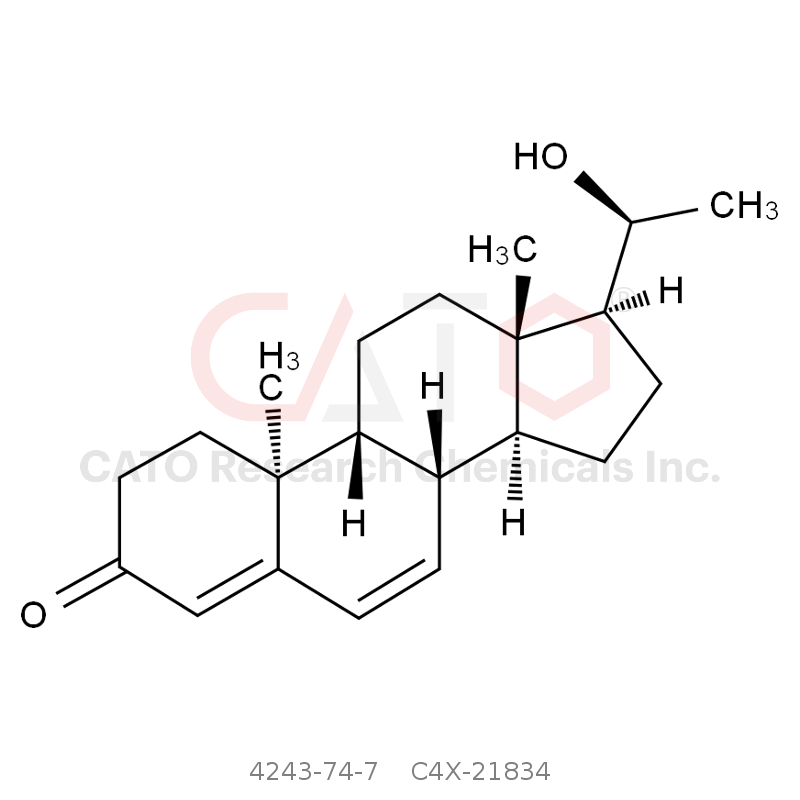 CAS No.:4243-74-7,Dydrogesterone Impurity 4