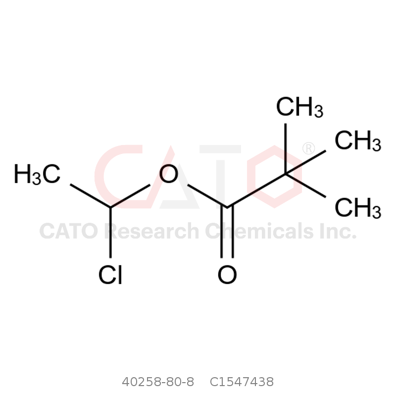CAS No.:40258-80-8,新戊酸(1-氯乙基)酯