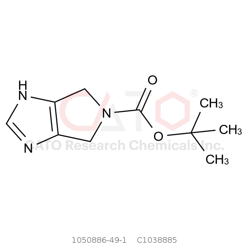 CAS No.:1050886-49-1,5-Boc-1,4,5,6-四氢吡咯并[3,4-d]咪唑