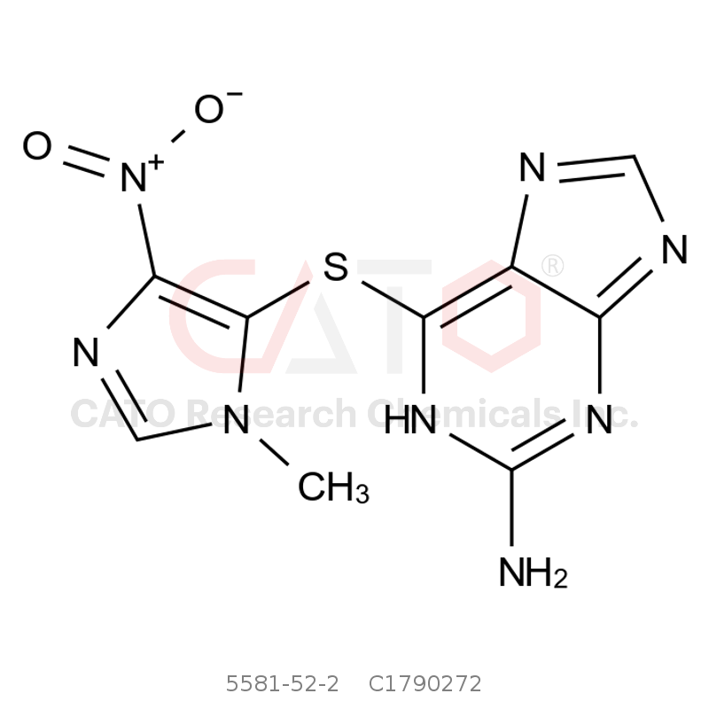 CAS No.:5581-52-2,硫唑嘌呤EP杂质G（硝咪硫鸟嘌呤）