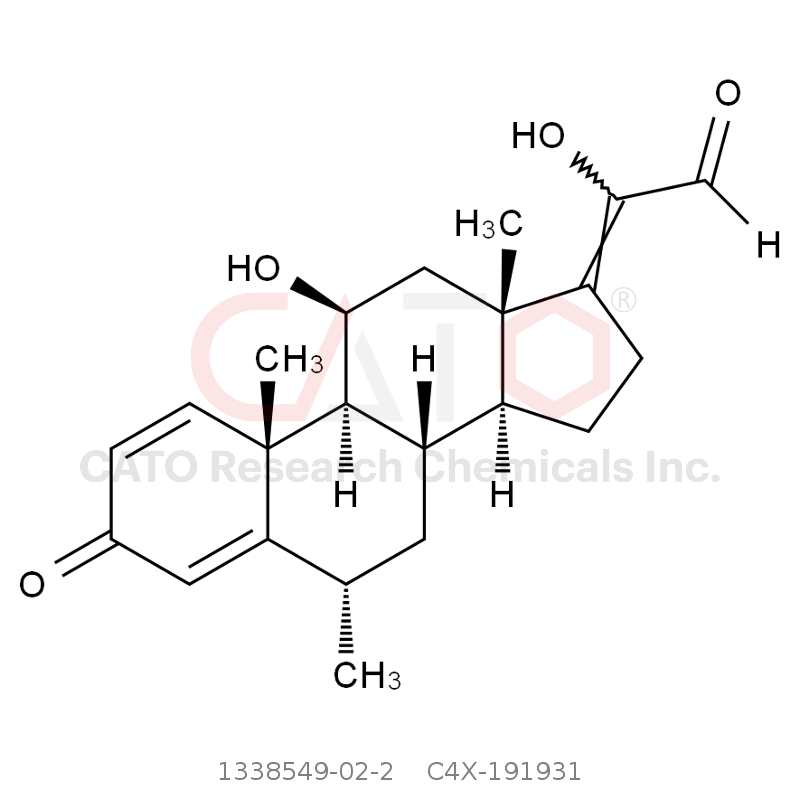 CAS No.:1338549-02-2,Methylprednisolone EP Impurity D