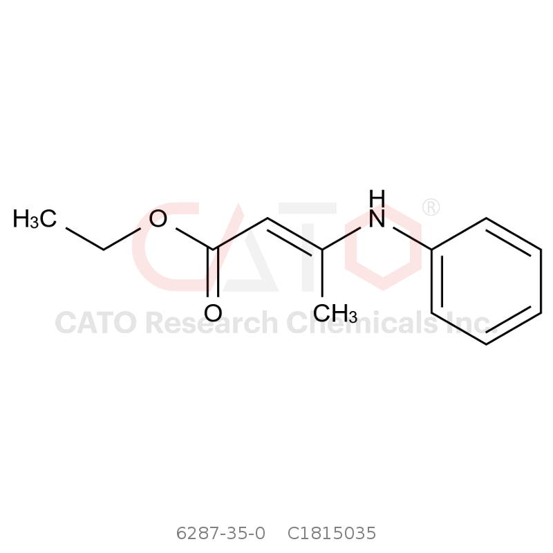 CAS No.:6287-35-0,Ethyl 3-(phenylamino)but-2-enoate