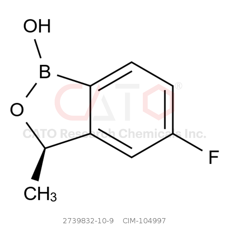 CAS No.:2739832-10-9,(R)-5-氟-3-甲基苯并[c][1,2]氧硼烷-1(3H)-醇