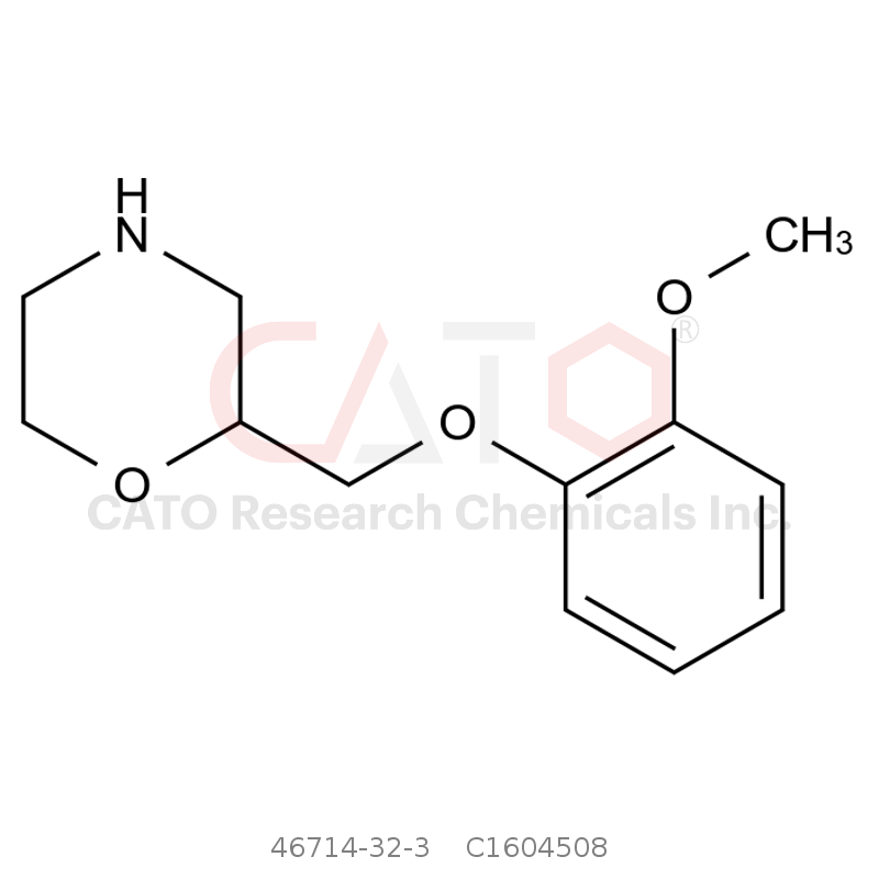 CAS No.:46714-32-3,2-[(2-Methoxyphenoxy)methyl]morpholine