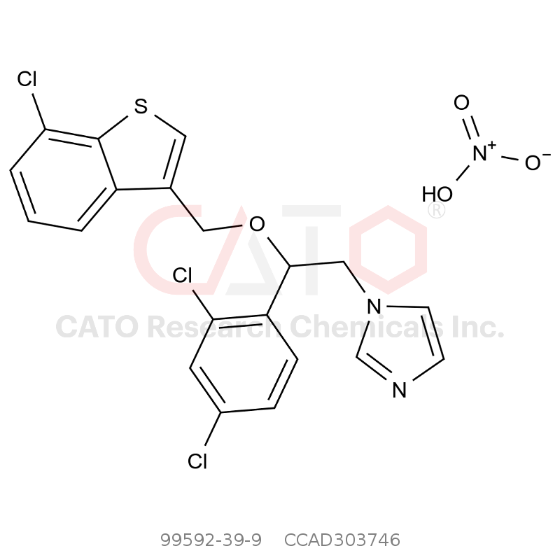 CAS No.:99592-39-9,硝酸舍他康唑
