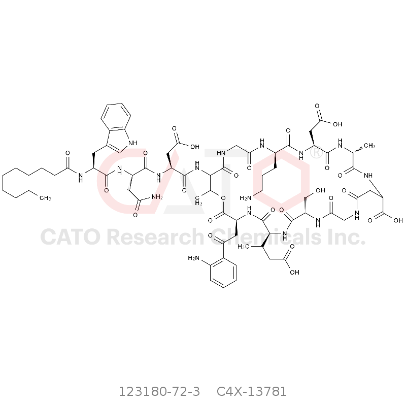 CAS No.:123180-72-3,Daptomycin Beta-Isomer