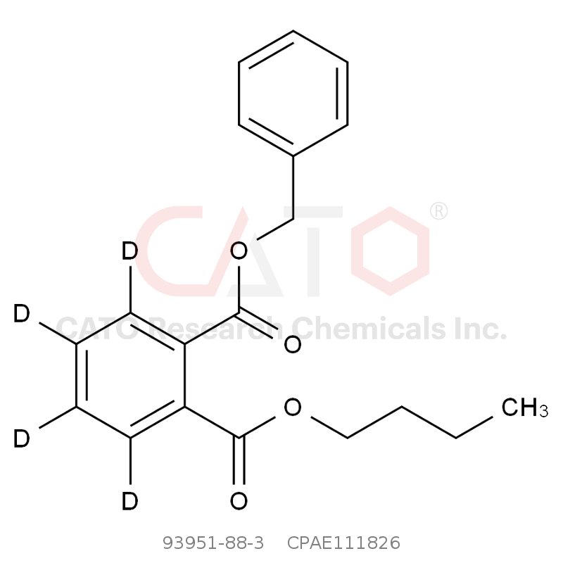 CAS No.:93951-88-3,Benzyl Butyl Phthalate-d4