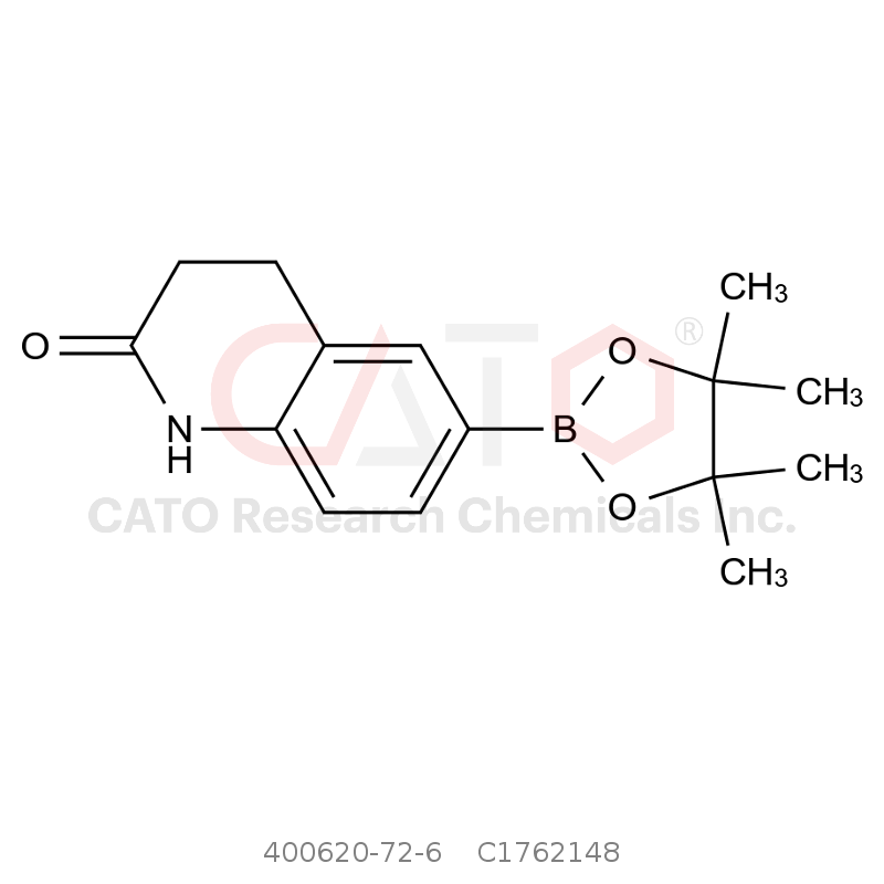 CAS No.:400620-72-6,6-(4,4,5,5-四甲基-1,3,2-二氧硼杂环戊烷-2-基)-3,4-二氢喹啉-2(1H)-酮