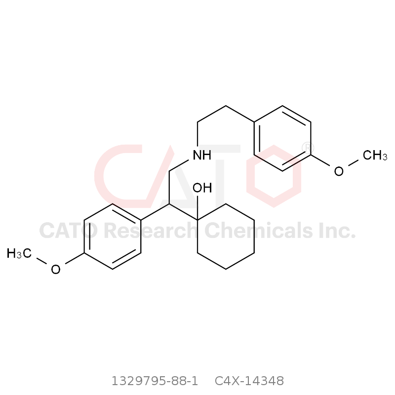 CAS No.:1329795-88-1,文拉法辛EP杂质H（对映异构体混合物）