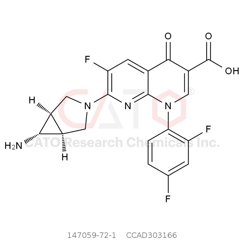 CAS No.:147059-72-1,曲伐沙星