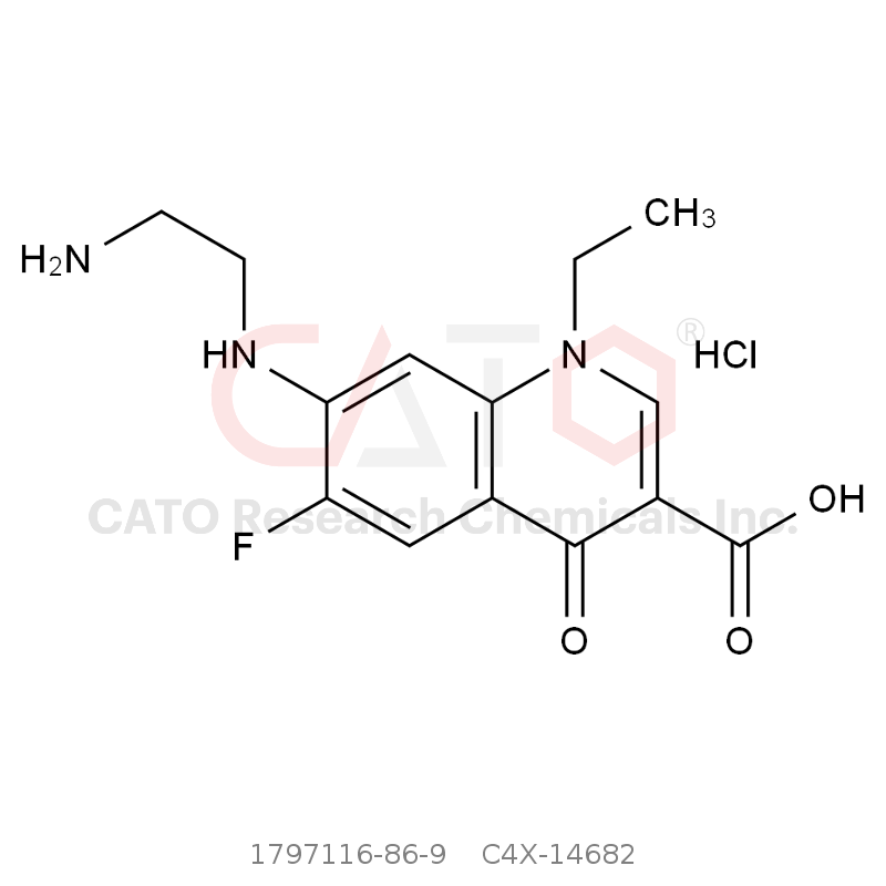 CAS No.:1797116-86-9,诺氟沙星EP杂质B（盐酸盐）