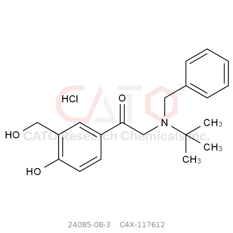 CAS No.:24085-08-3,沙丁胺醇EP杂质G（盐酸盐）