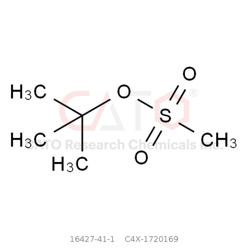 CAS No.:16427-41-1,甲磺酸叔丁酯