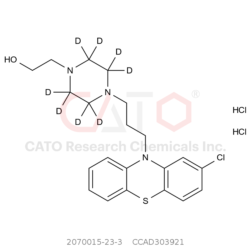CAS No.:2070015-23-3,奋乃静-D8-二盐酸盐