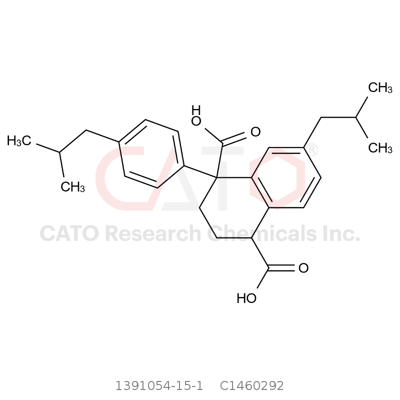 CAS No.:1391054-15-1,Ibuprofen EP Impurity G (Mixture of cis and trans Isomers)