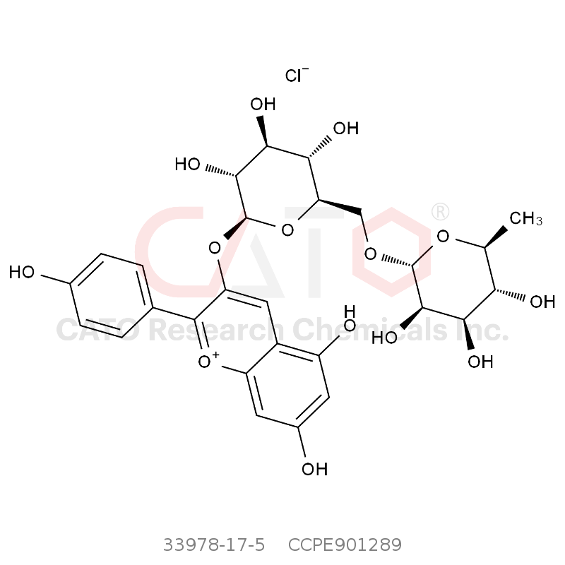 CAS No.:33978-17-5,3-芸香糖苷-天竺葵色素
