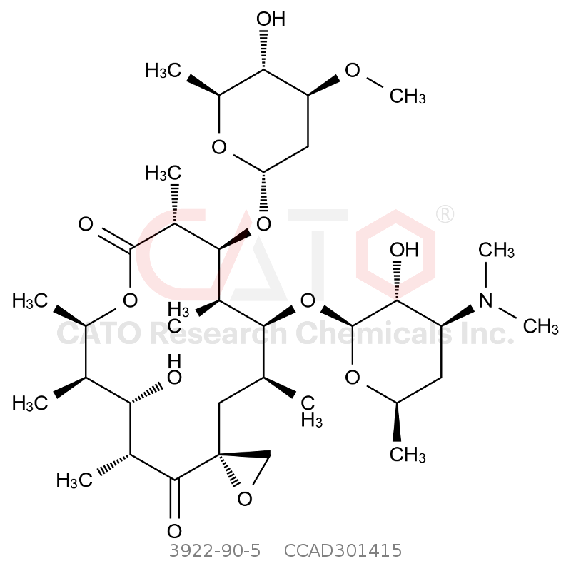 CAS No.:3922-90-5,竹桃霉素