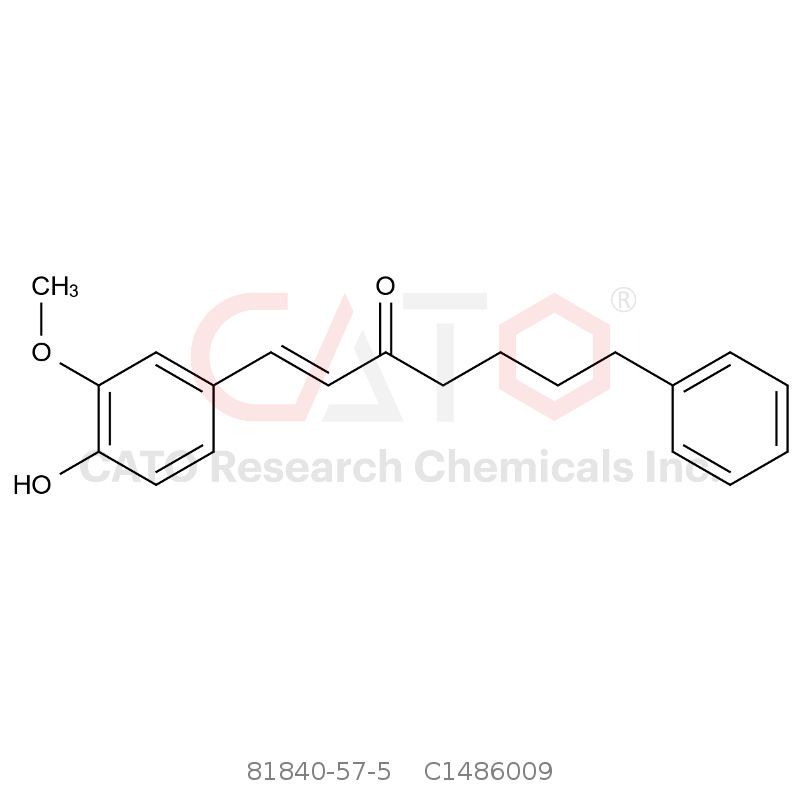 CAS No.:81840-57-5,(E)-1-(4-羟基-3-甲氧基苯基)-7-苯基庚-1-烯-3-酮