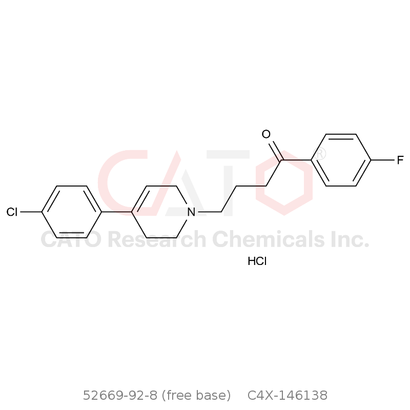 CAS No.:52669-92-8 (free base),Haloperidol Impurity 38 HCl