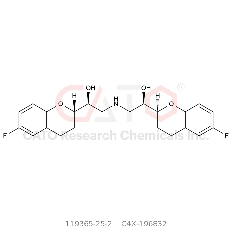 CAS No.:119365-25-2,Nebivolol Impurity 32（SS,RS）or（SR,SS）