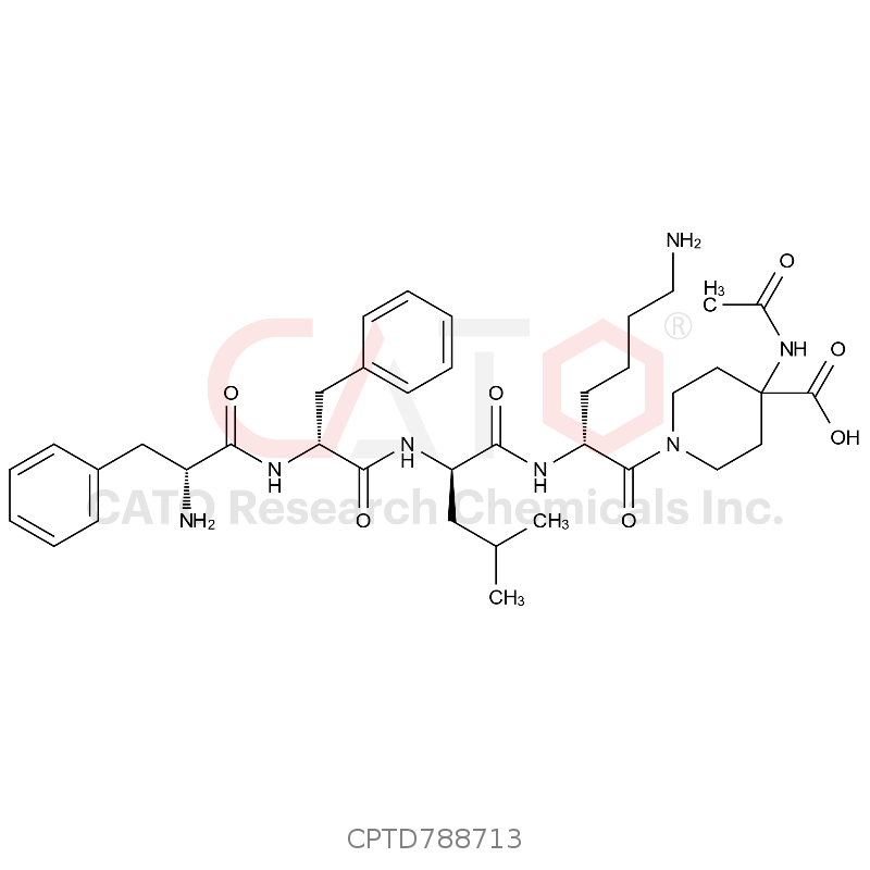 H-D-Phe-D-Phe-D-Leu-D-Lys-γ-Pip(Ac)-OH