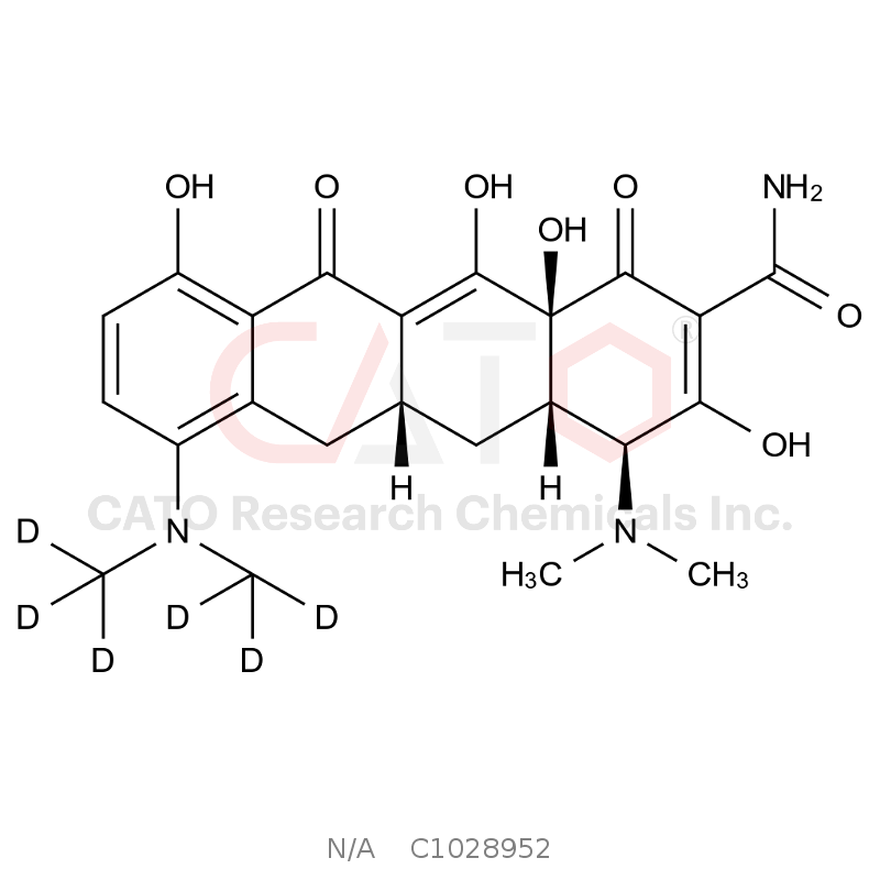 CAS No.:1036070-10-6,米诺环素-D6