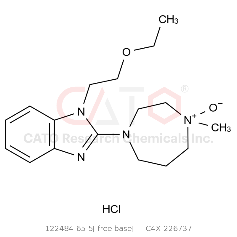 CAS No.:122484-65-5（free base）,Emedastine Impurity 37