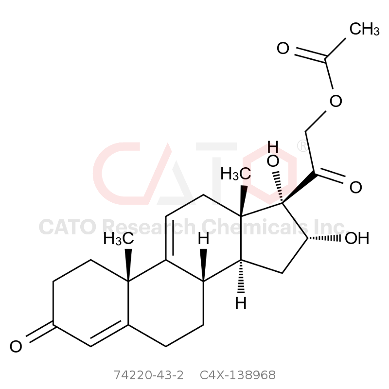 CAS No.:74220-43-2,Budesonide Impurity 68