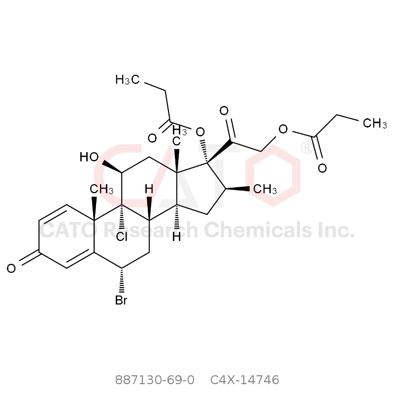 CAS No.:887130-69-0,丙酸倍氯米松EP杂质F