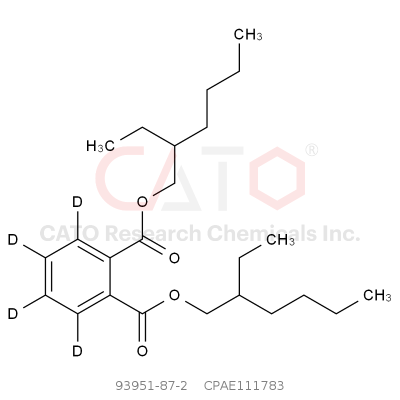 CAS No.:93951-87-2,邻苯二甲酸二（2-乙基己酯）-D4