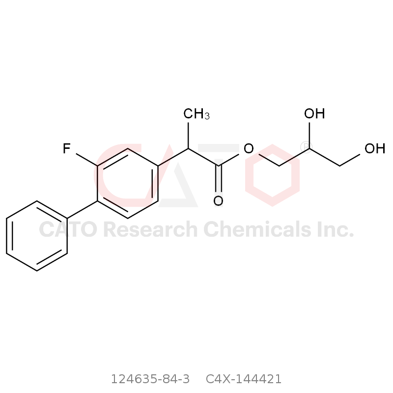 CAS No.:124635-84-3,氟比洛芬杂质21（非对映异构体混合物）