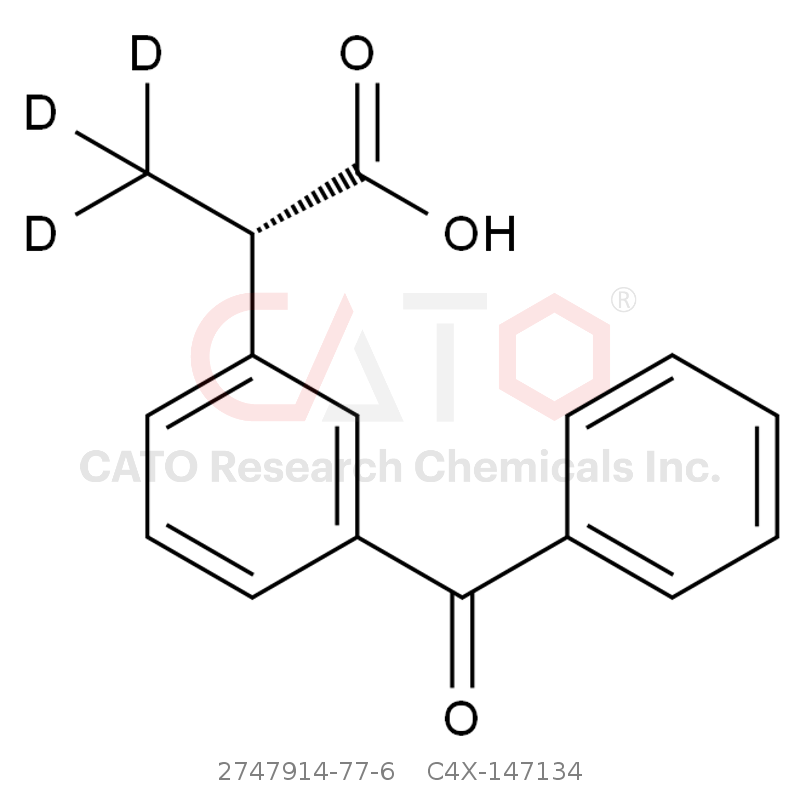 CAS No.:2747914-77-6,（S）-酮洛芬-d3