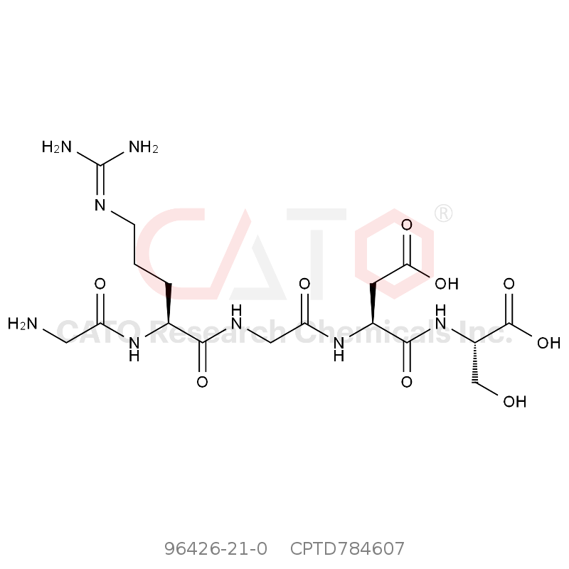 CAS No.:96426-21-0,H-甘氨酸-精氨酸-甘氨酸-天冬氨酸-丝氨酸-OH