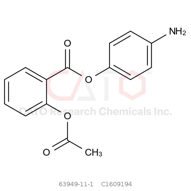 CAS No.:63949-11-1,4-Aminophenyl 2-(acetyloxy)benzoate
