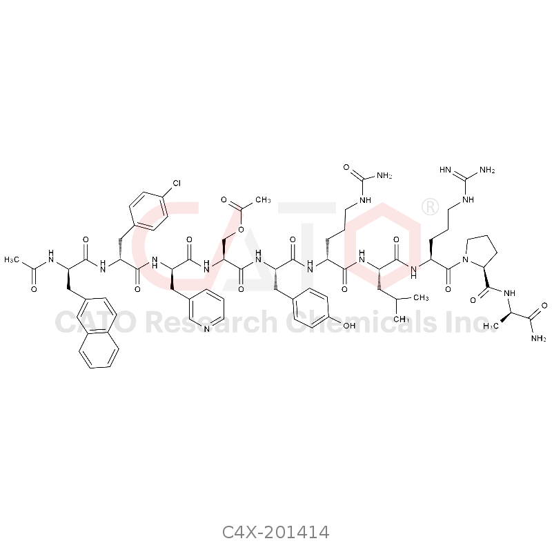 Ac-Ser4-Cetrorelix X TFA Salt