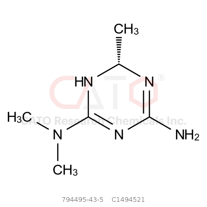 CAS No.:794495-43-5,(S)-N2,N2,6-trimethyl-1,6-dihydro-1,3,5-triazine-2,4-diamine
