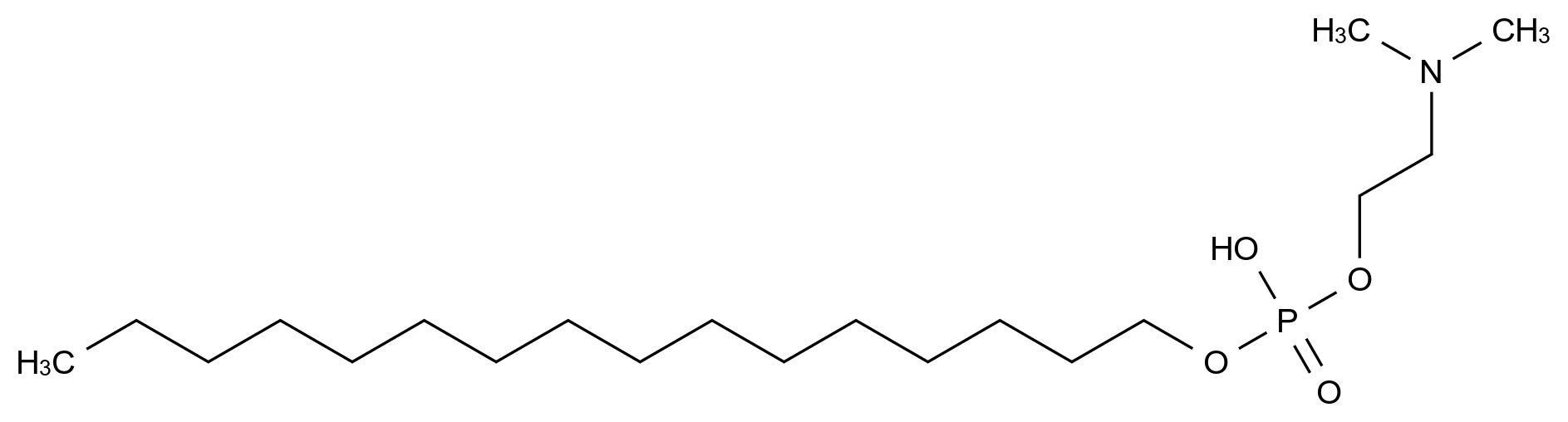 米替福新杂质1 Miltefosine Impurity 1 CAS 76392-53-5 结构式 Chemical Structure