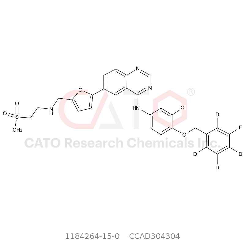 CAS No.:1184264-15-0,拉帕替尼-d4