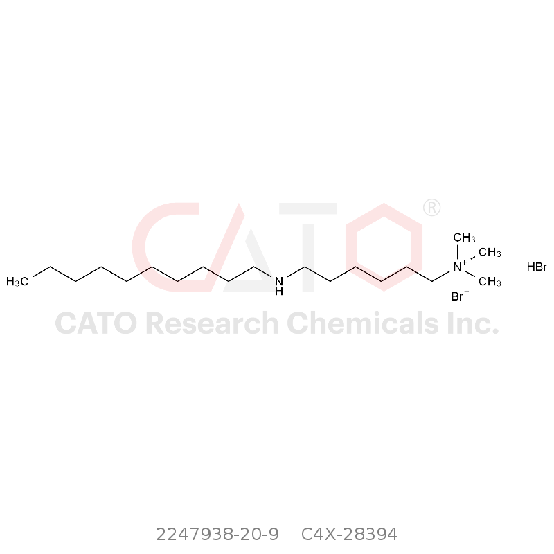 CAS No.:2247938-20-9,Colesevelam Decyl Aminoquat Impurity HBr (6-Decylaminohexyl Trimethylammonium Bromide HBr)
