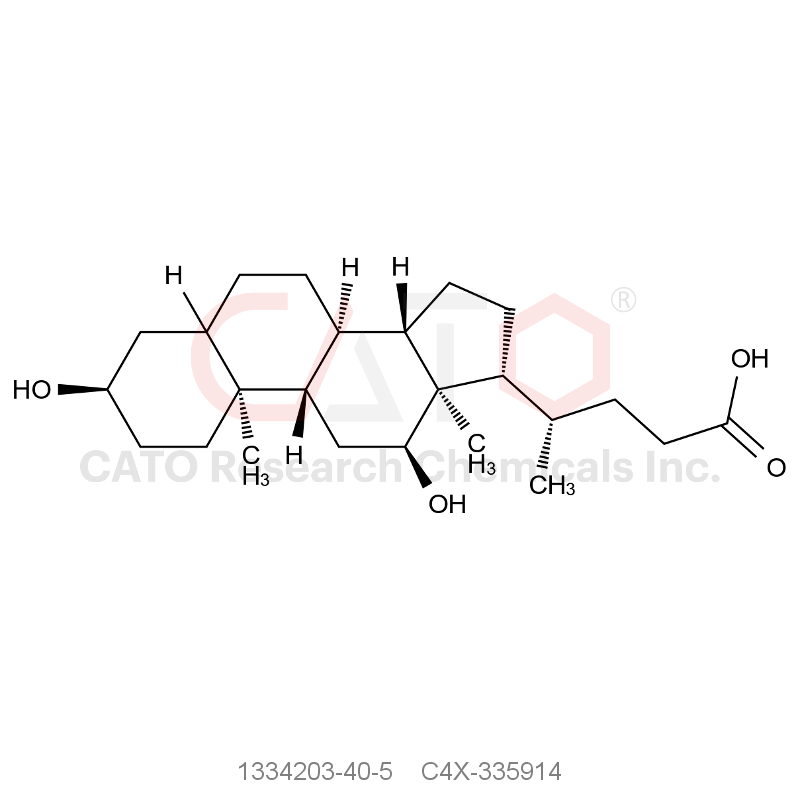 CAS No.:1334203-40-5,Deoxycholic acid Impurity 14