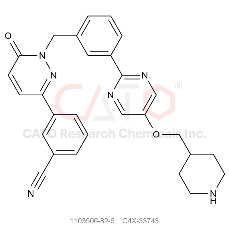 CAS No.:1103506-82-6,Tepotinib impurity 3