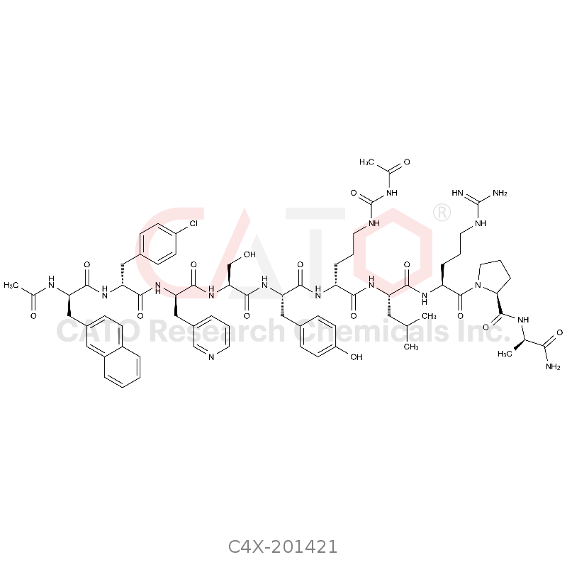 D-Cit[Ac]6-Cetrorelix X TFA Salt