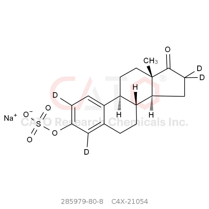 CAS No.:285979-80-8,Estrone-d4 3-Sulfate Sodium Salt