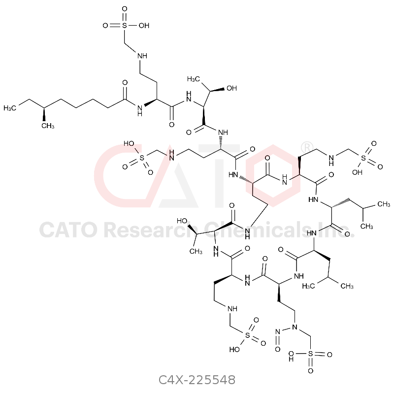 N-nitroso-colistin a hydrogen methanesulfonate-3