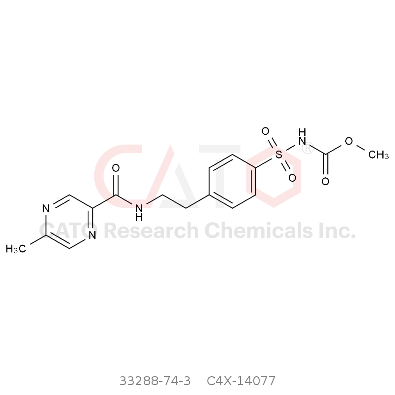 CAS No.:33288-74-3,格列吡嗪EP杂质G
