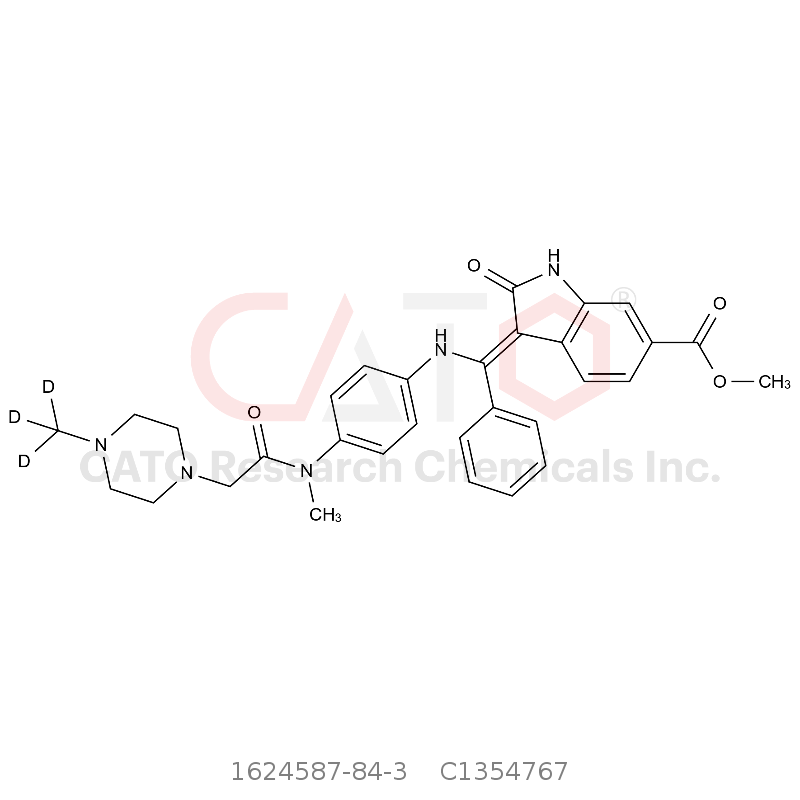 CAS No.:1624587-84-3,尼达尼布-D3