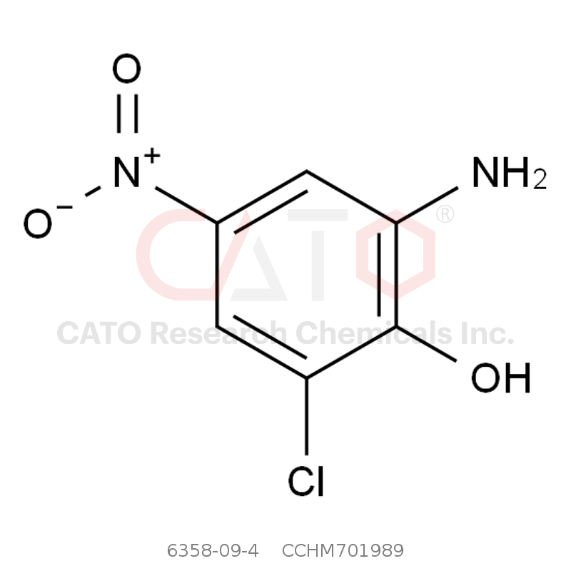 CAS No.:6358-09-4,2-氨基-6-氯-4-硝基苯酚