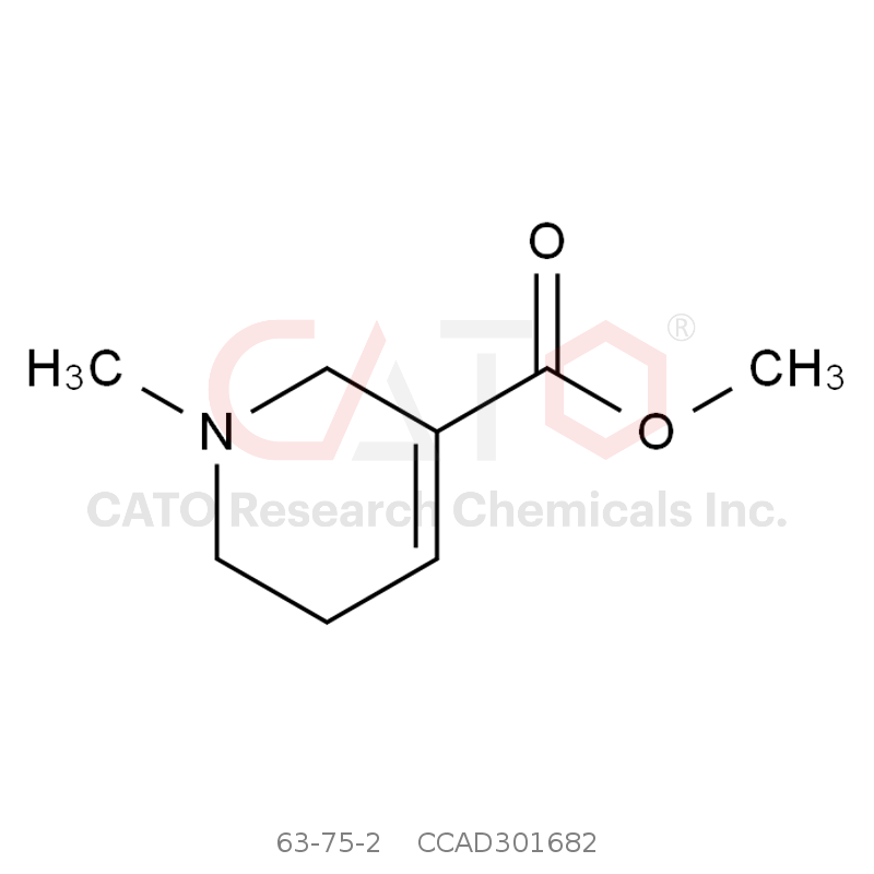CAS No.:63-75-2,槟榔碱
