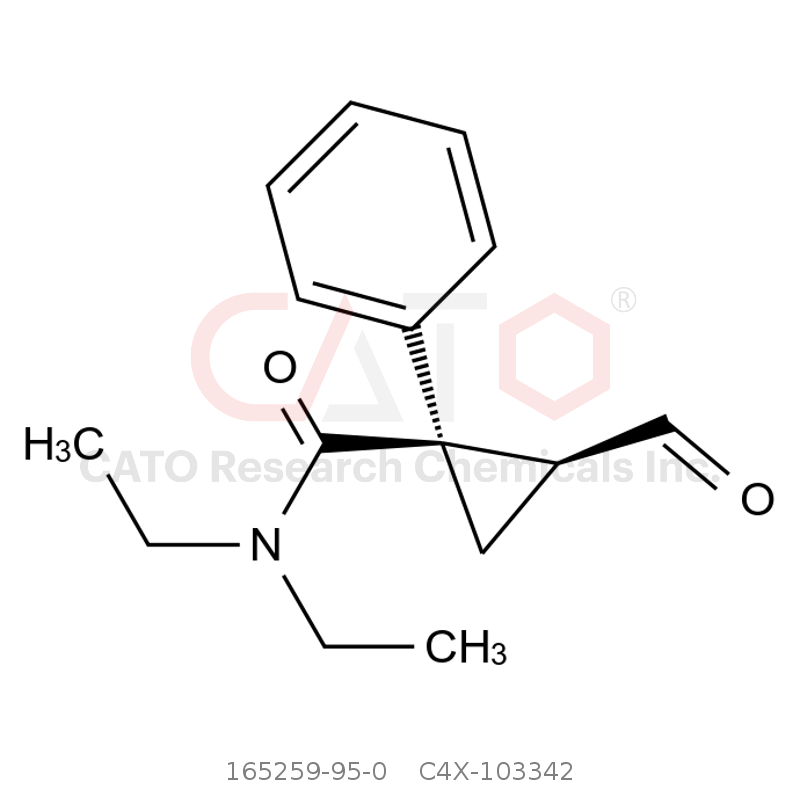 CAS No.:165259-95-0,Milnacipran Impurity 42 (Mixture of Enantiomers)